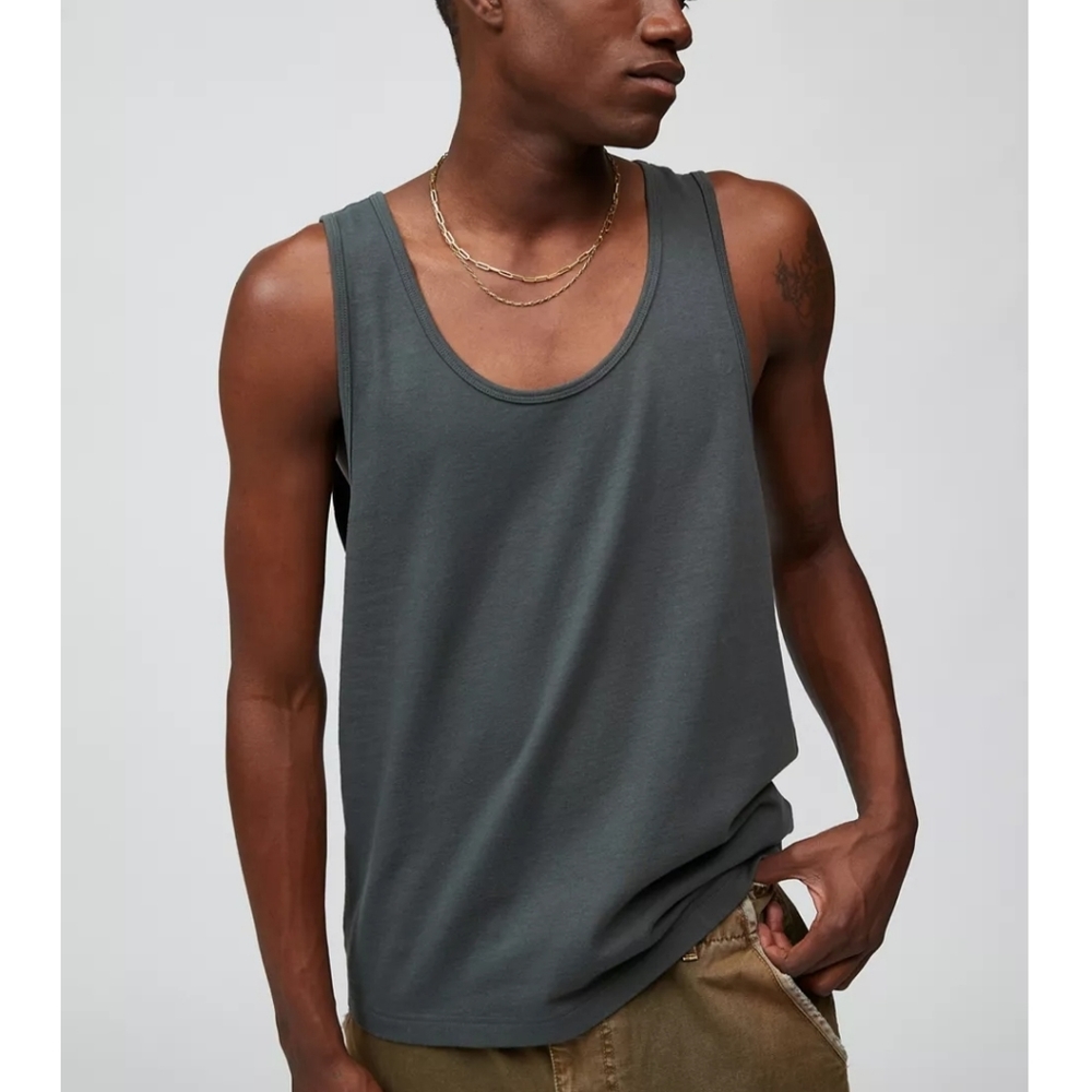 NWT URBAN Outfitters Cotton Tank Top Size XXL Dark Gray